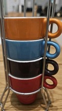 Espressotassen Set mit Ständer