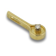 Solitär Brillant Gold