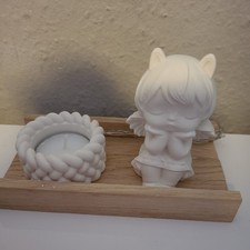 1 Schutzengel 1 Teelichthalter