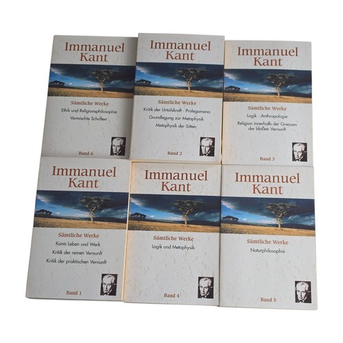 Immanuel kant sämtliche werke - immanuel,