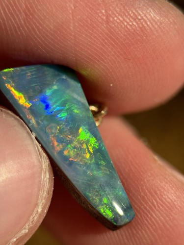 14k gold anhänger opal - 14k,