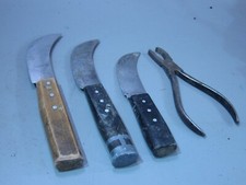 Kittmesser Glasermesser  Glas Zange Alt und Gut (60)