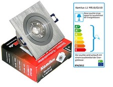 230V eckig LED Einbauleuchte
