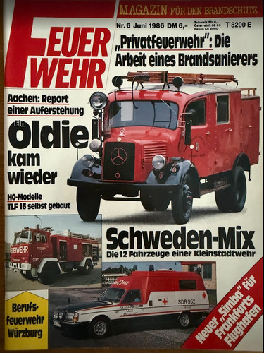 Feuerwehr magazin juni - magazin, nr.6