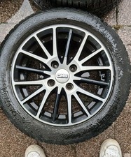 16 Zoll CMS Leichtmetallfelgen SCHWARZ/SILBER (1 Satz)