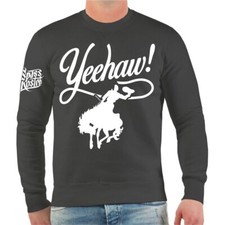 Herren Pullover COWBOY Motiv
