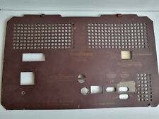 Rückwand Röhrenradio Nordmende Carmen 1953