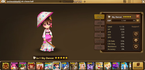 Summoners war yeonhong - eu!, +