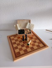 Schachbrett Holz Notation mit