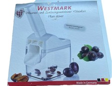 Pflaumen- und Zwetschgenentsteiner mit Auffangbehälter Steinfix OVP