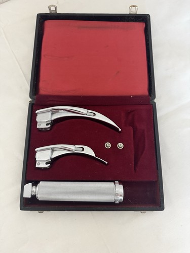 Heine vintage laryngoskop set - laryngoskop,