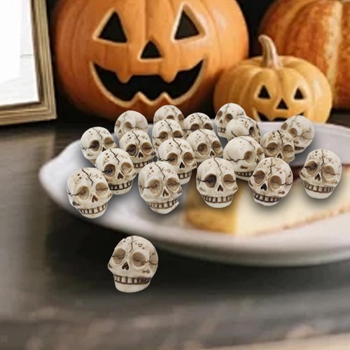 20pcs halloween skelett kopf - halloween,