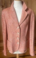 "Trixi Schober"  Da.-Sakko,  Gr. 40,  Aprikot meliert  hochwertig