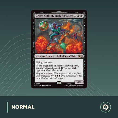 Mtg green goblin - mtg,