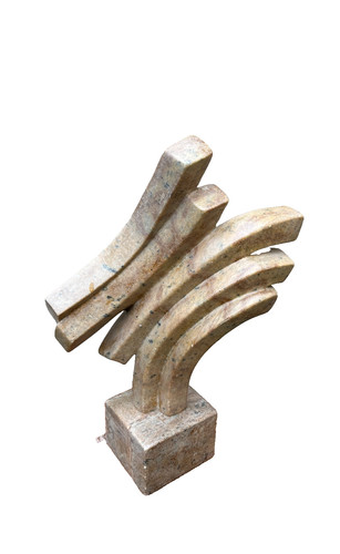 Abstrakt konstruktiv skulptur - konstruktiv,