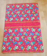 DDR Kinder Steppdecke Krabbeldecke  Dederon gefüttert Pferd, Katze,Fisch, Teddy