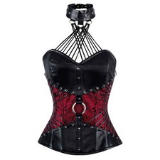 Attitude Corsets Damen Rot Korsage S