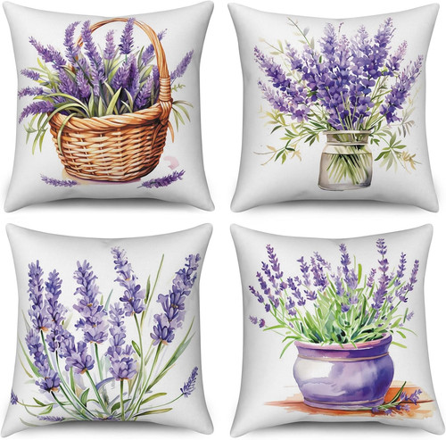 Blume kissenbezug 40x40 4er - blume,