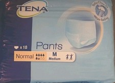 TENA Pants Normal medium 18 Stück Inkontinenz Windeln für Erwachsene Neu
