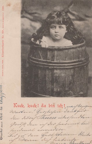 Alte künstler postkarte kind - alte,
