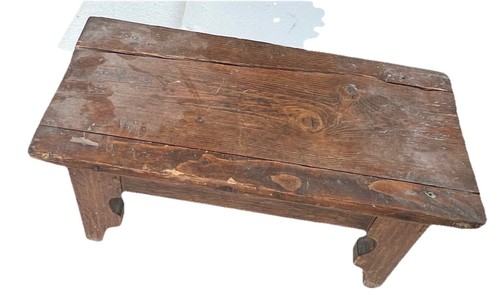 Alter holz schemel - schemel, hocker
