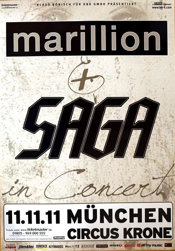 Saga marillion 2011 münchen - , -marillion