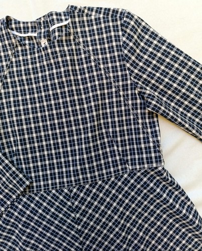 Vanilia denim bluse - bluse, volant