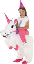 Aufblasbares einhorn kostüm - aufblasbares,