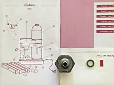 Alessi Ersatzteil, Kapselkäfig, gebraucht für Coban RS05, mit neuer Dichtung RAR