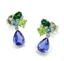 Tansanit Edelstein Brillant