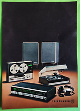 25. Telefunken Receiver opus 6060 Hifi Anlage Werbeanzeige Werbung Reklame 1973