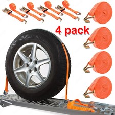 Zurrgurt Set 4× Spanngurte