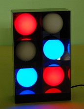 Tween Light GEMINI Lichteffekte Wechsel Blau Rot für Party LED Kugel Regal Tisch