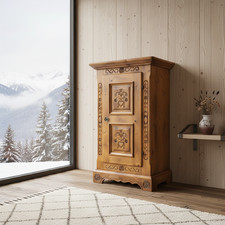 Voglauer Anno 1600 braun Schrank Kommode Anrichte Sideboard klein Bauernschrank