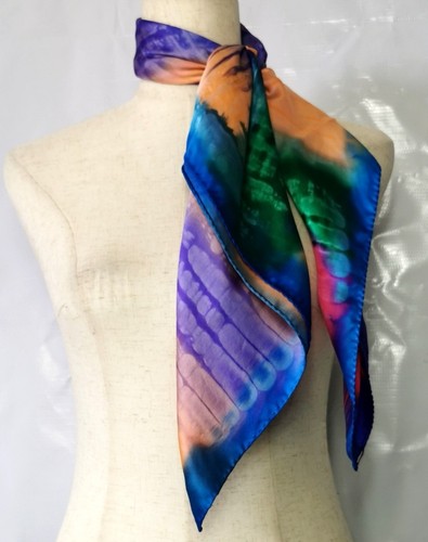 Vintage seidentuch silk - seidentuch., scarf