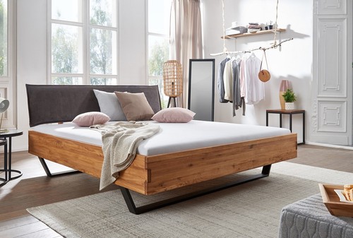 Doppelbett bett massivholz - doppelbett,