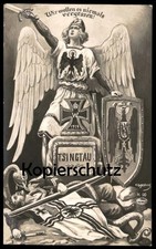 ALTE POSTKARTE TSINGTAU WIR