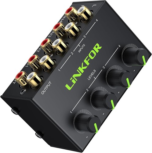 Mini stereo mixer - mini-stereo-mixer, passiver