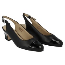 Damen Equity Schwarz/Lackleder