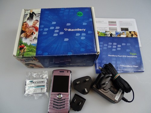 Blackberry pearl 8110 rosa - blackberry,