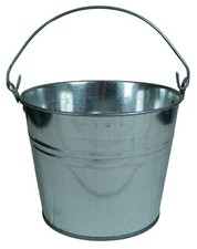 Zinkeimer silbergrau eimer - zinkeimer,