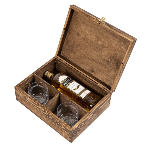 Geschenkkiste eiche dunkel - eiche,