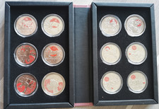 San Marino 12 x 10 Euro , Lunarserie komplett, in Sammelbox   2023-2025