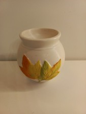 P7921 Partylite Duftlampe Herbstblätter für Aromamelts/Duftöle in OVP (SP)