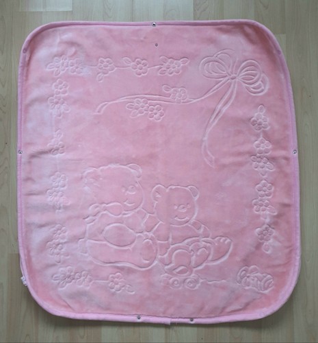 Baby einschlagdecke rosa mit - einschlagdecke,