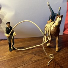 Gebraucht Schleich Voltigierset , 42002 Tolles Weihnachtsgeschenk