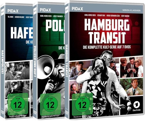 Hamburger krimi trilogie - hamburger,