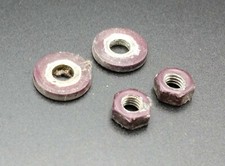 2x Mutter Heckklappe für FORD ESCORT Cabrio MK6 93-95