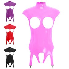 DE Glänzendes Lackleder Damen