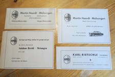 Alte Opel Reklame Werbung